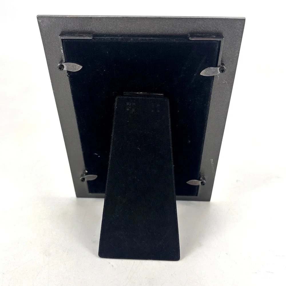 Vintage Y2K Metal I Love My Dog Picture Frame 3.5